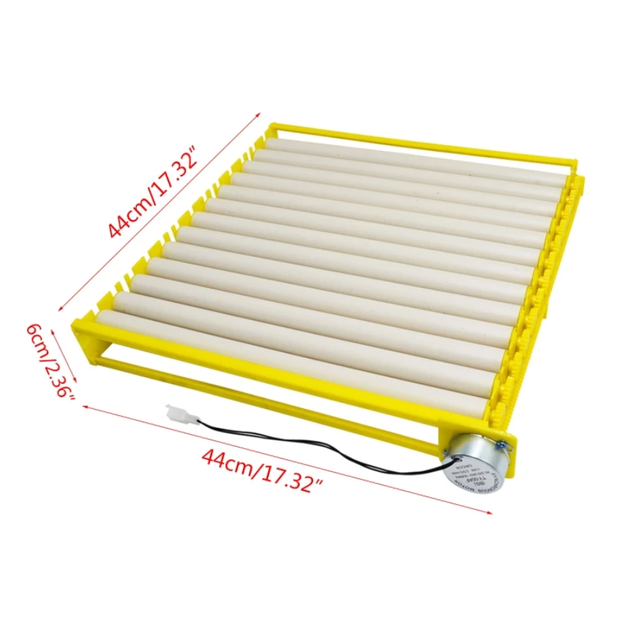 Automatic Rotary Egg Turner Roller Tray Egg Hatching Incubator Farm Incubation Tool Duck Quail Bird Poultry Accessory