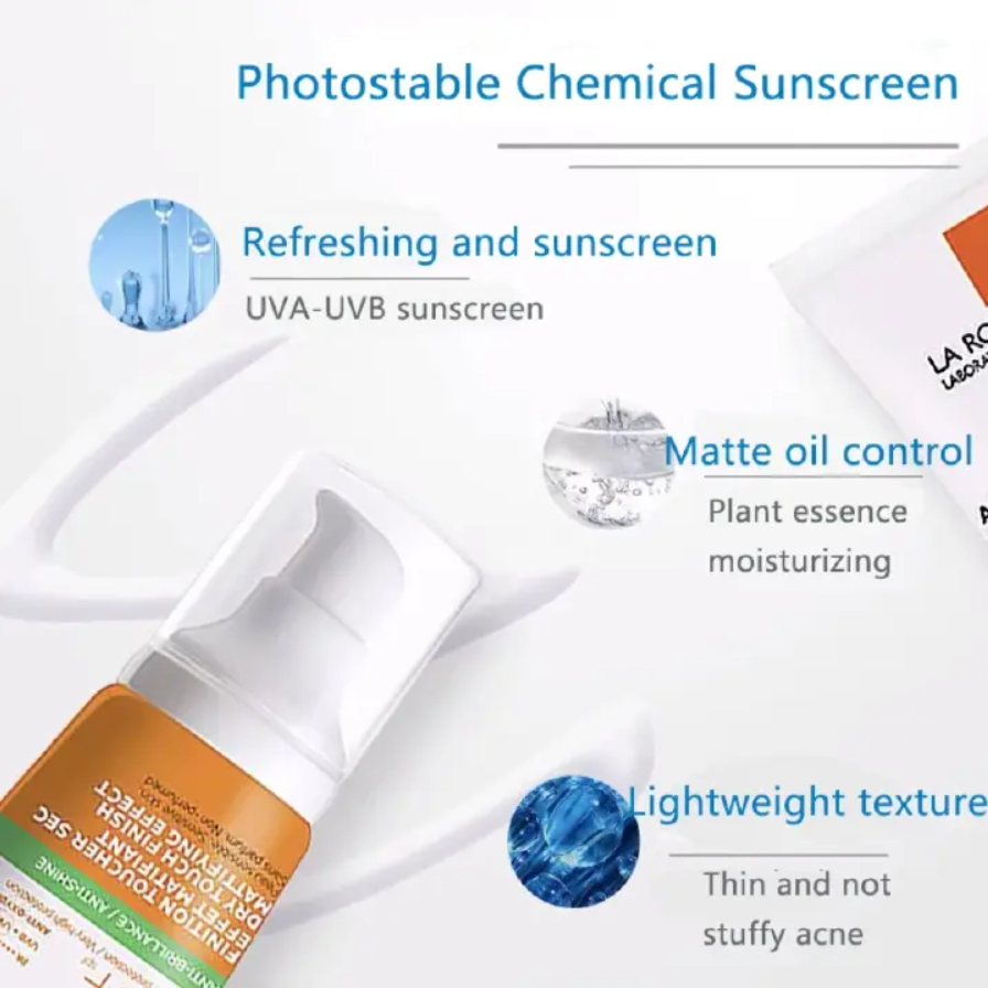 Sunscreen SPF50+ Oil Control Light and Non Greasy Suitable for Oily and Mixed Skin Green Label Sunscreen