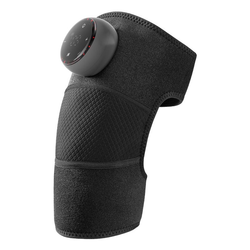 Heated Vibrating Knee Pads for Joint Far-infrared Knee,Shoulder & Elbow Pad 3 in 1 Brace Hot Compress USB Charging Warmer Strap