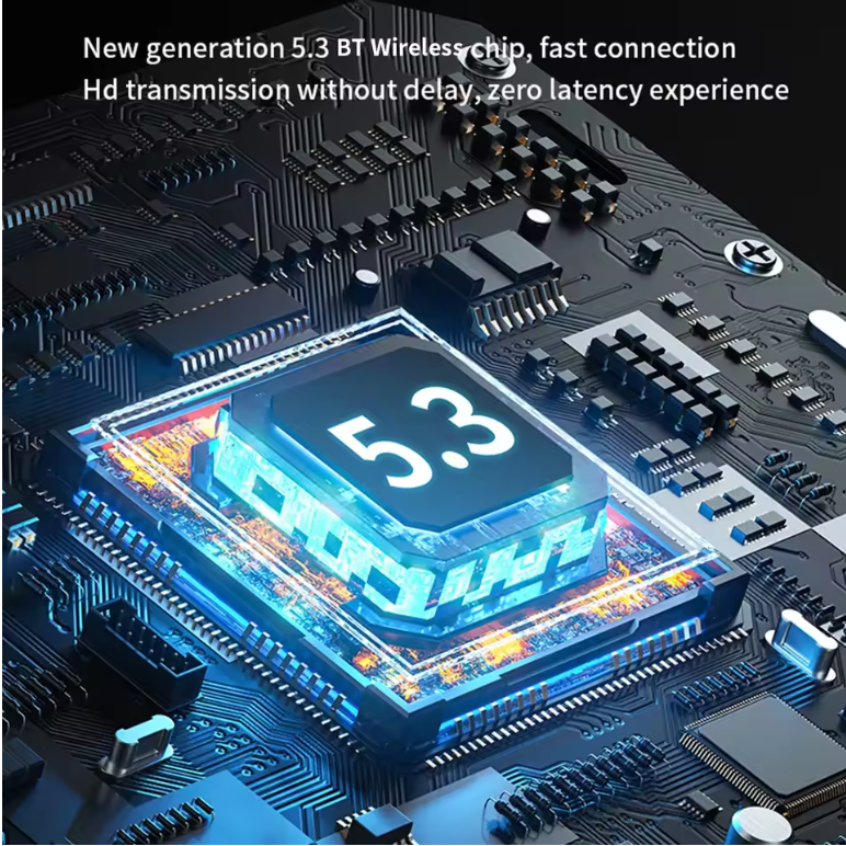 Bluetooth 5.3 Wireless Stereo Receiver Transmitter 2 In 1 Adapter for TV Car Speakers and Home Theater Audio
