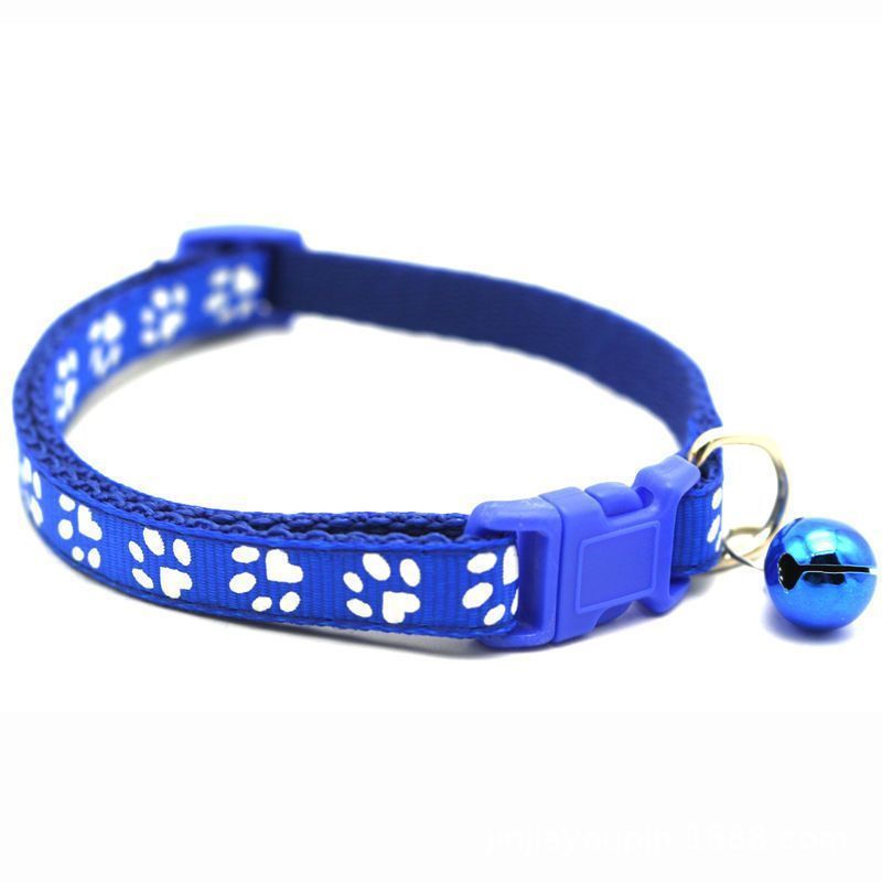 5pcs Collars for Cat Collar With Bell Adjustable Necklace Cat Puppy Kitten Collar Dropshipping Pet Cats Collar
