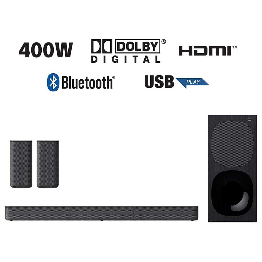 Sony HT-S20R 400W 5.1ch Home Cinema Soundbar System with Dolby® Digital technology & Bluetooth® connectivity