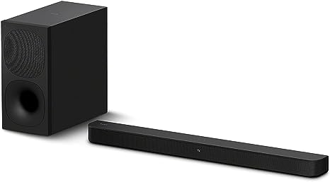 Sony HT-S400 330W 2.1ch Soundbar with powerful wireless subwoofer, X-Balanced Speaker Unit, Comfortable control, Easy wireless connection, Convenient OLED display window.