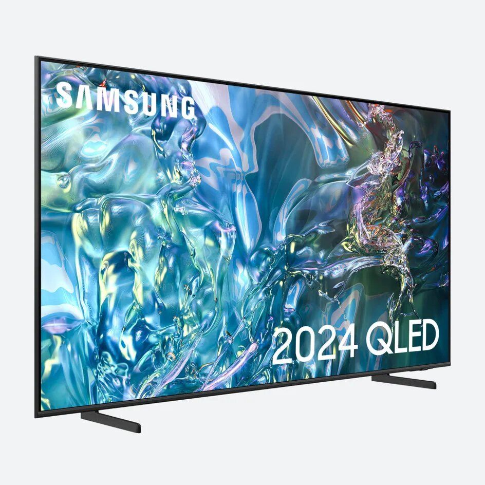 Samsung 75Q60D 75" inches QLED Quantum Processor Lite 4K Tizen OS With 100% Color Volume With Quantum Dot, 4K Upscaling & AirSlim Design Smart TV New 2024