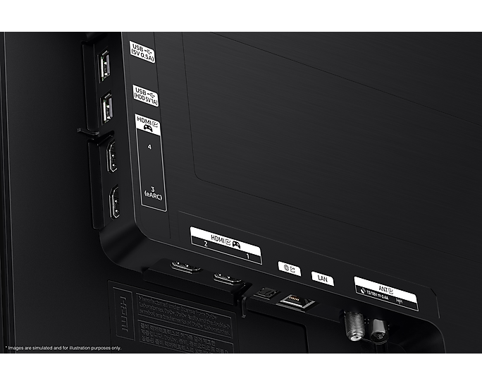 Samsung 65S90D 65" inches OLED 4K NQ4 AI Gen2 Processor With OLED HDR+ And Game Motion Plus Smart TV New 2024 Model