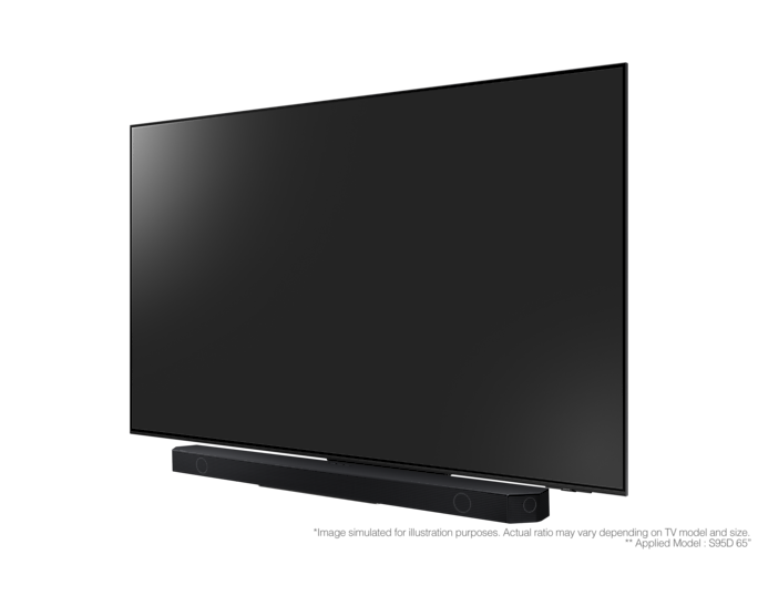 Samsung HW-Q800D 360watts 5.1.2 ch Sub Woofer Q-series Soundbar with Wireless Dolby Atmos / DTS:X (2024)