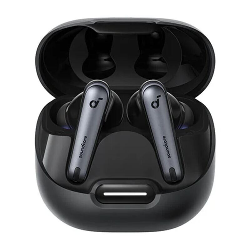 Anker Soundcore Liberty 4 NC True-Wireless Noise Cancelling Earbuds with IPX4 water-resistance against spills and rain & 10 hours playtime.