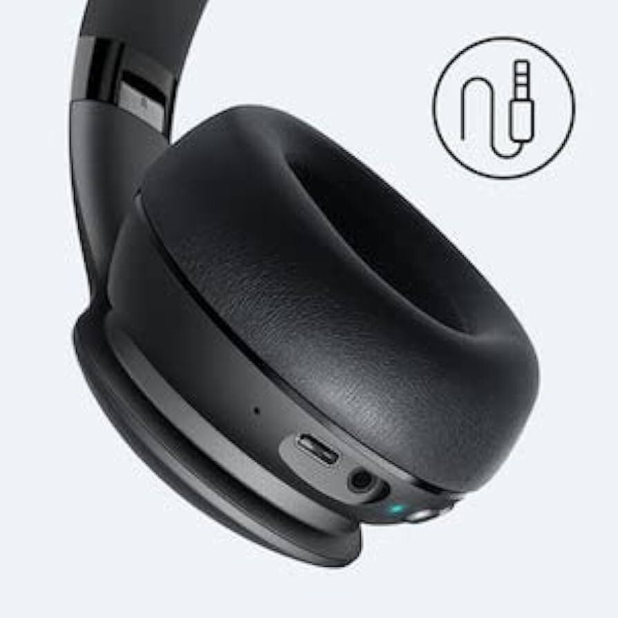 Anker Soundcore Q10i Wireless Bluetooth Headphones with Hi-Res Audio, Extended 60-Hour Playtime, Customized Sound & BassUp Technology - Black