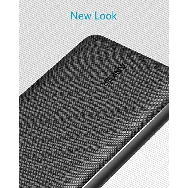 Anker PowerCore III 10K with 10,000mAh, Slim Fit for Palm and Pocket, Faster Charging, USB-C Recharging & Slim Size - Black