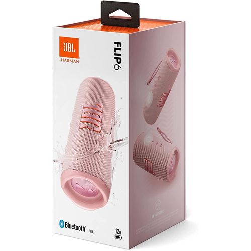 JBL Flip 6 – Wireless Bluetooth Streaming with IP67 Waterproof and Dustproof, 2-way Speaker System & 12 hours of playtime