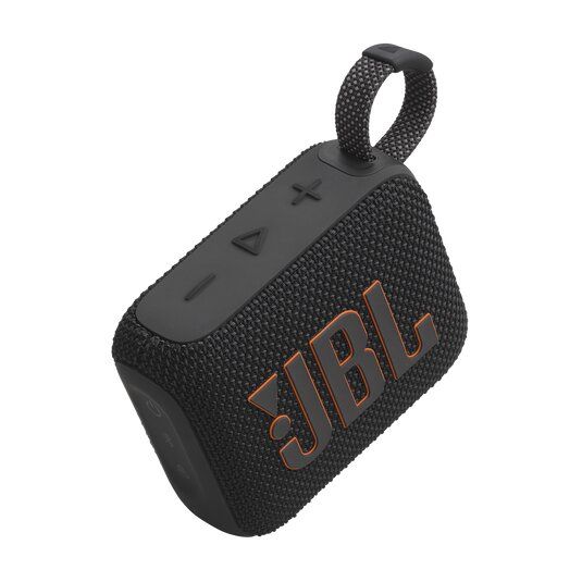 JBL Go 4 Ultra-Portable Bluetooth Speaker With Up To 7 Hours Of Playtime On A Single Charge, Multi-speaker Connections, Waterproof And Dustproof - Black