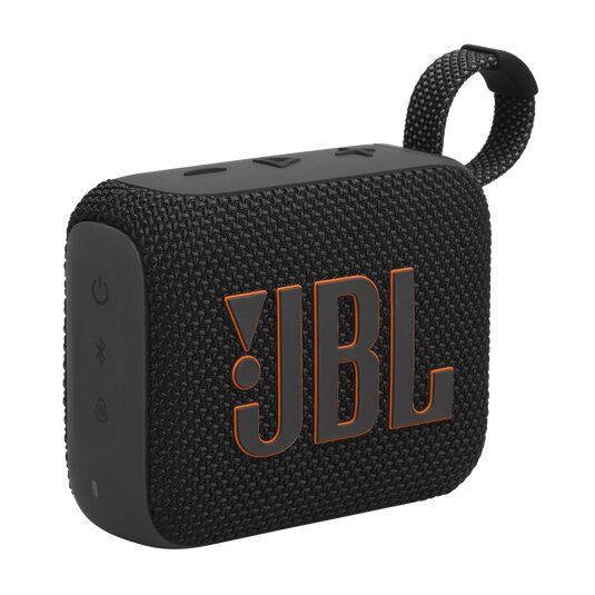 JBL Go 4 Ultra-Portable Bluetooth Speaker With Up To 7 Hours Of Playtime On A Single Charge, Multi-speaker Connections, Waterproof And Dustproof - Black