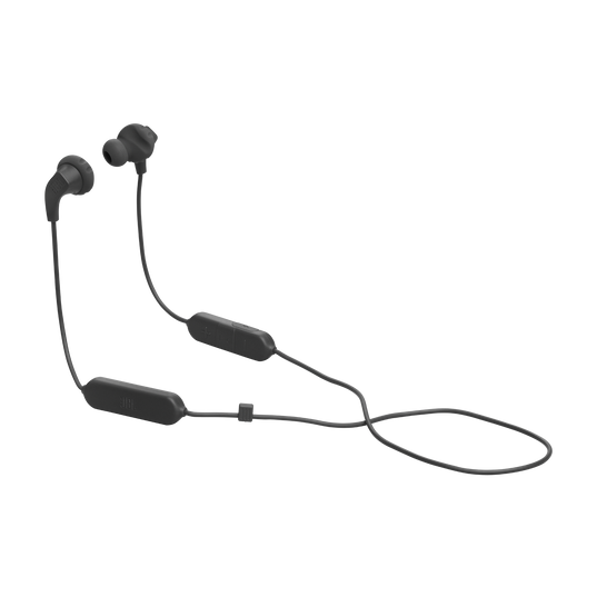 JBL Endurance Run 2 Waterproof Wireless In-Ear Headphones with up to 10 hours of Wireless Playback, Magnetic buds, Pure Bass Sound & Hands-free Calls - Black