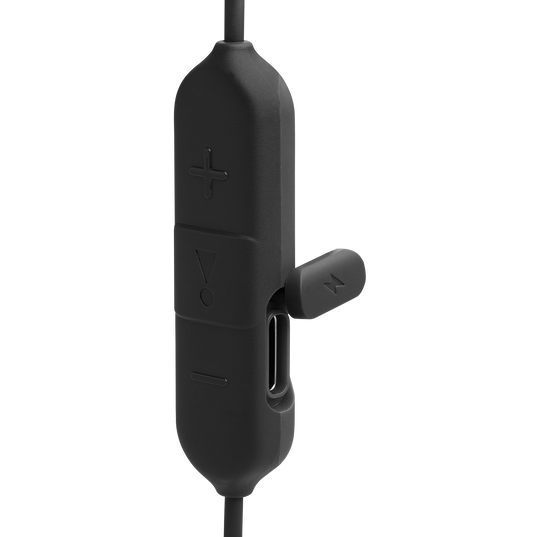 JBL Endurance Run 2 Waterproof Wireless In-Ear Headphones with up to 10 hours of Wireless Playback, Magnetic buds, Pure Bass Sound & Hands-free Calls - Black