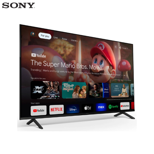 Sony 55S30 55-Inch 4K Ultra HD BRAVIA 3 LED Smart TV with Google TV, LED Flat Screen, Dolby Vision HDR, Dolby Atmos and Exclusive PS5 Features - Black