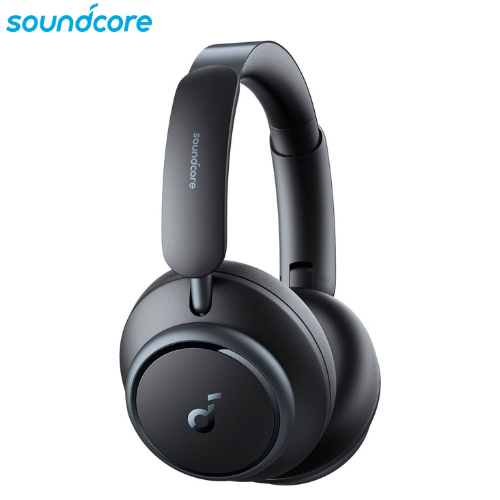 Anker Soundcore Space Q45 Adaptive Noise Cancelling Headphones with Reduce Noise by Up to 98%, 50H Playtime, App Control, LDAC Hi-Res Wireless Audio, Comfortable Fit, Clear Calls and Bluetooth 5.3