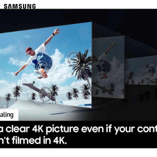 Samsung 65DU8000 65" inches Tizen OS Smart, 4K Upscaling, Dynamic Crystal Color, Gaming Experience, AirSlim Design & Crystal Processor 4K New 2024