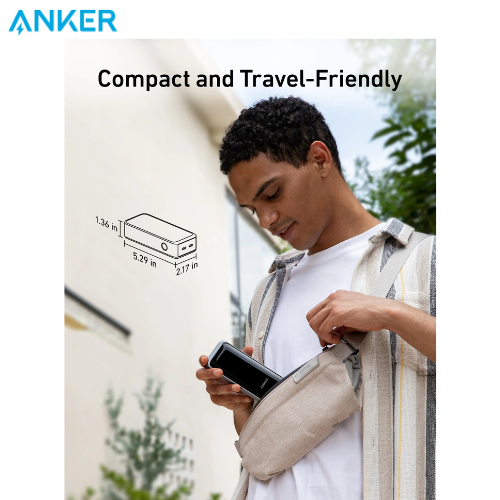Anker Prime 12,000mAh Power Bank with 130W High-Speed Charging, 65W Input, Pocket-Sized Power, High-Speed Recharge and Intelligents Display