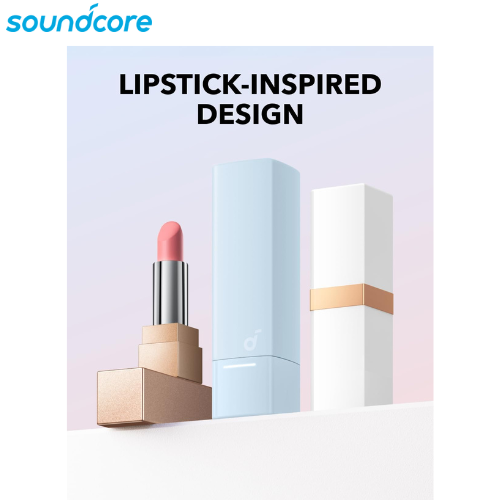 Anker Soundcore A30i Wireless Earbuds with Smart Noise Cancelling Earbuds, Lipstick-Shaped Stylish Design, Tiny, Lightweight Comfort, Clear Sound, IP54 and Bluetooth 5.4