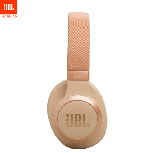 JBL LIVE 770NC Wireless Over-Ear Headphone With True Adaptive Noise Cancelling, Comfort-fit Fabric Headband & Carrying Pouch