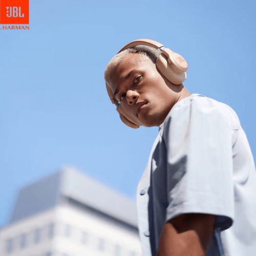 JBL LIVE 770NC Wireless Over-Ear Headphone With True Adaptive Noise Cancelling, Comfort-fit Fabric Headband & Carrying Pouch