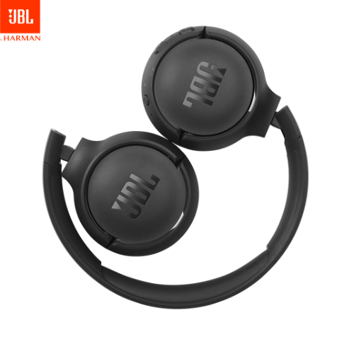 JBL Tune 510BT - Bluetooth headphones with up to 40 hours battery, microphone for call, foldable and comfortable, Android and iOs compatible