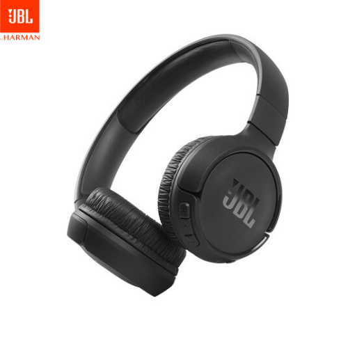 JBL Tune 510BT - Bluetooth headphones with up to 40 hours battery, microphone for call, foldable and comfortable, Android and iOs compatible