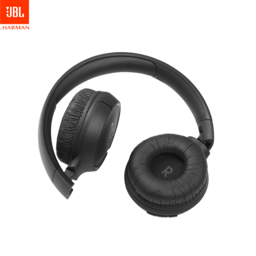 JBL Tune 510BT - Bluetooth headphones with up to 40 hours battery, microphone for call, foldable and comfortable, Android and iOs compatible