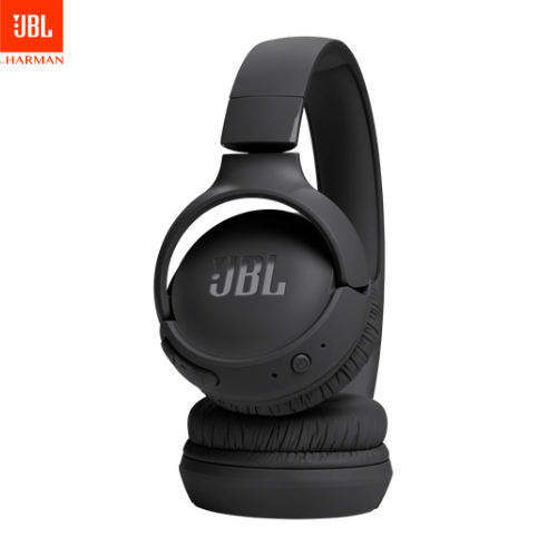 JBL Tune 520BT - Wireless On-Ear Headphones, Up to 57H Battery Life and Speed Charge, Lightweight, Comfortable and Foldable Design, Hands-Free Calls with Voice Aware