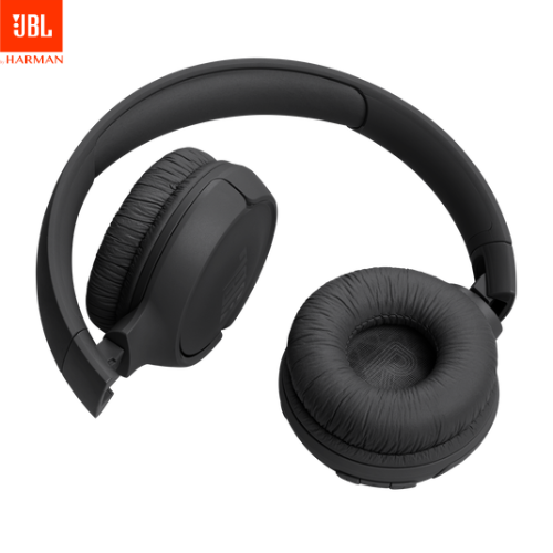 JBL Tune 520BT - Wireless On-Ear Headphones, Up to 57H Battery Life and Speed Charge, Lightweight, Comfortable and Foldable Design, Hands-Free Calls with Voice Aware