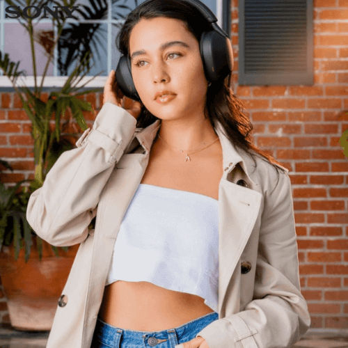 Sony WH-1000XM5 Premium Noise Canceling Headphones with Auto NC Optimizer, 30-Hour Battery, Alexa Voice Control, lightweight design and soft fit leather