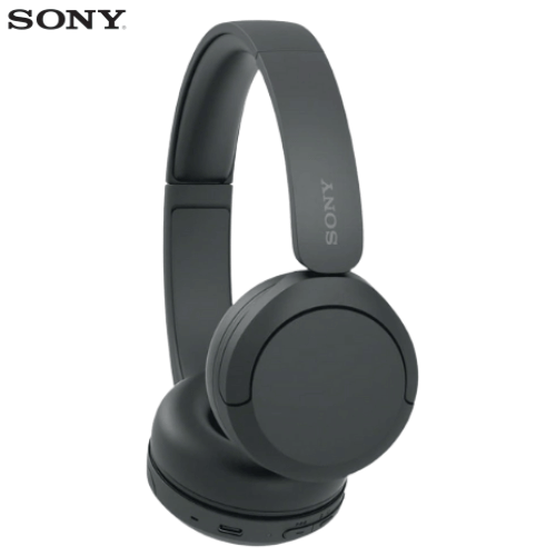 Sony WH-CH520 Wireless Headphones Bluetooth On-Ear Headset with Microphone with Up to 50-hour battery life and quick charging