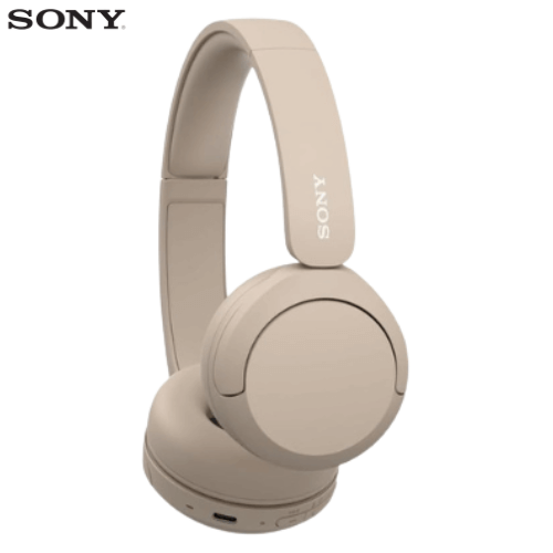 Sony WH-CH520 Wireless Headphones Bluetooth On-Ear Headset with Microphone with Up to 50-hour battery life and quick charging