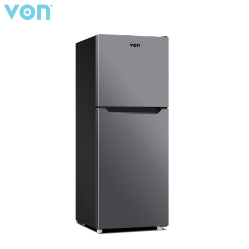 VON VRT-196DRHX Double Door 195L Direct Cool Refrigerator with Interior lighting, Ice and egg tray provided