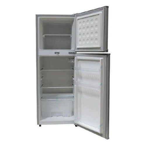 VOLSMART 138L Double Door Fridge – Energy Efficient, Low Noise, Adjustable Thermostat, Spacious Interior, 7 system temperature control, accurate control temperature, can be based on food requirements