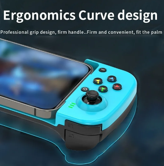 1PC Wireless BT 5.0 Stretchable Game Controller For Mobile Phone Android IOS Gamepad Joystick Eat Chicken Gamepad for PS4 Switch PC