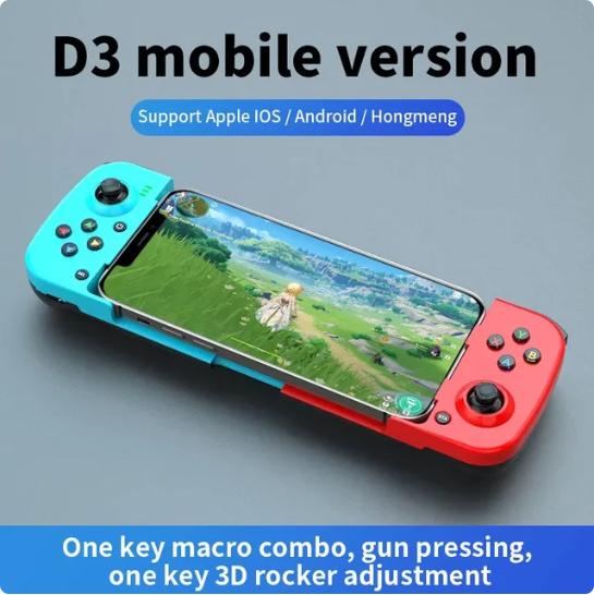 1PC Wireless BT 5.0 Stretchable Game Controller For Mobile Phone Android IOS Gamepad Joystick Eat Chicken Gamepad for PS4 Switch PC