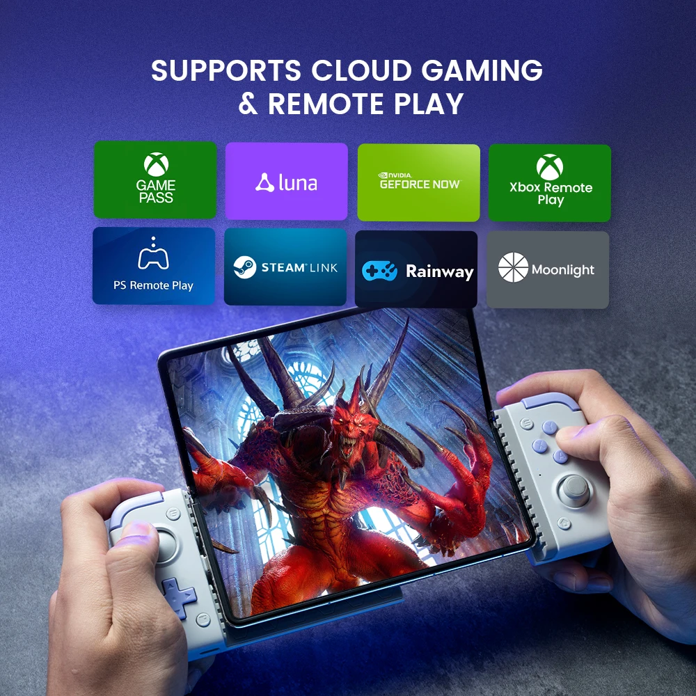 1PC X2s Type-C Mobile Phone Gamepad Game Controller for Cloud Gaming Xbox Game Pass STADIA xCloud Hall Effect Joystick and Trigger