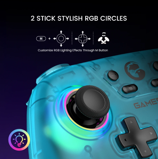1PC Nova Wireless Switch Controller Bluetooth Gamepad with Hall Effect for Nintendo Switch iPhone Android Phone PC
