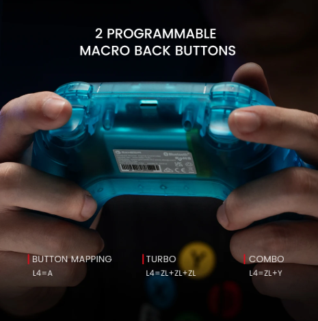 1PC Nova Wireless Switch Controller Bluetooth Gamepad with Hall Effect for Nintendo Switch iPhone Android Phone PC