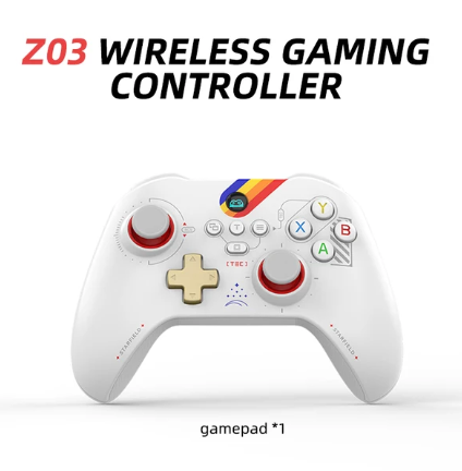 1PC PC Gaming Controller FPS Wireless Pro Gamepad For PS4 Switch Android IOS with Micro Motion Hall Trigger Joystick