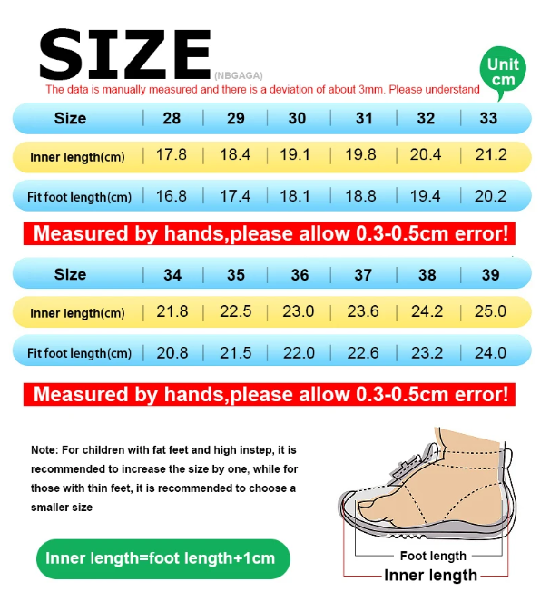 1Pair Fashion Kids Sandals Breathable Boys Non Slip Beach Sandals Outdoor Summer Children Closed Toe Sandals