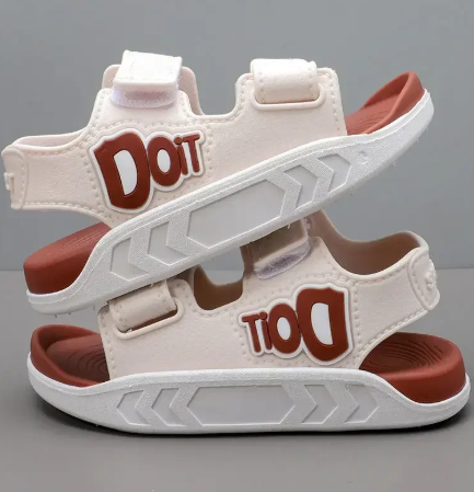 1Pair Summer Kids Sandals Baby Boys Shoes Girls Breathable Soft Sole Non-slip Rubber Boys Girls Sandals Toddler Children's Shoes