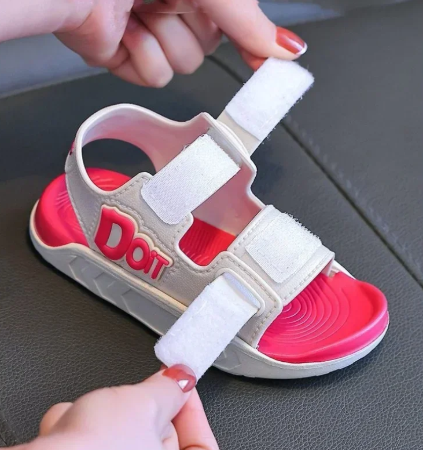 1Pair Summer Kids Sandals Baby Boys Shoes Girls Breathable Soft Sole Non-slip Rubber Boys Girls Sandals Toddler Children's Shoes