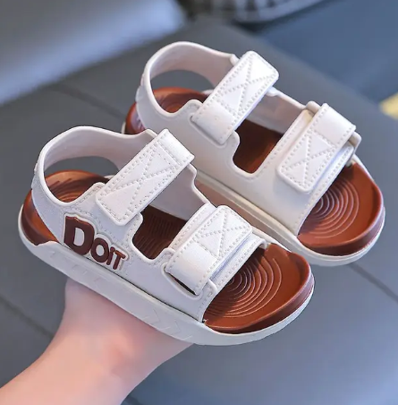 1Pair Summer Kids Sandals Baby Boys Shoes Girls Breathable Soft Sole Non-slip Rubber Boys Girls Sandals Toddler Children's Shoes