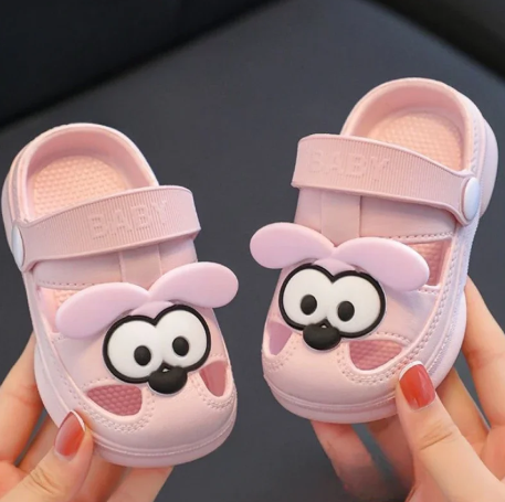 1Pair Summer New Baby Hole Shoes Children Nice Non -slip Soft Floor Old Boys Girl Beach Sandals 1 -5 Years