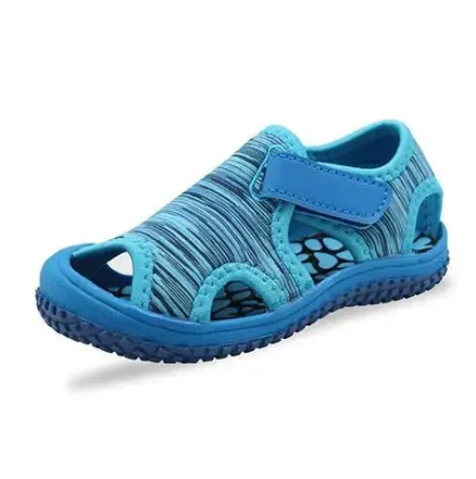 1Pair Summer Baby Boys Sandals Children Beach Sandals Soft Bottom Unisex Girls Non-slip Infant Shoes Kids Outdoor Anti-collision Shoes