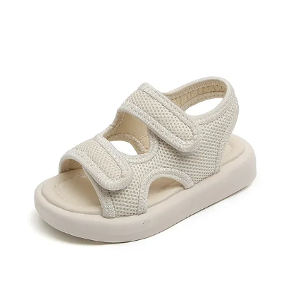 1Pair Children's Shoes Boy Fashion Breathable Baby Sandals Summer New White Cool Slippers Sandals