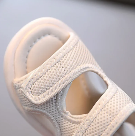 1Pair Children's Shoes Boy Fashion Breathable Baby Sandals Summer New White Cool Slippers Sandals