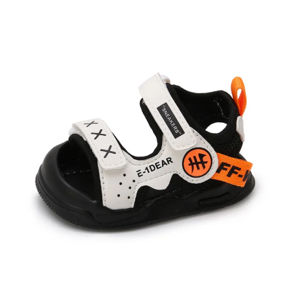1Pair Baby Sandals, Baby Walking Shoes, Summer New Soft Soled Functional Shoes For Boys And Girls, 0-3 Year Old Non Slip Shoes